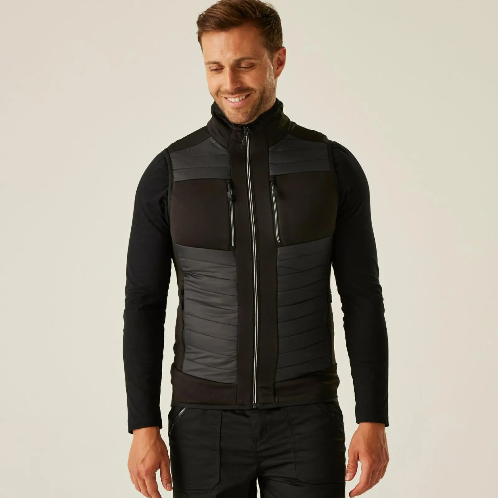 Regatta E-Volve Homme Gilet hybride thermique |<Homme Vestes Sans Manches|Vestes Sans Manches