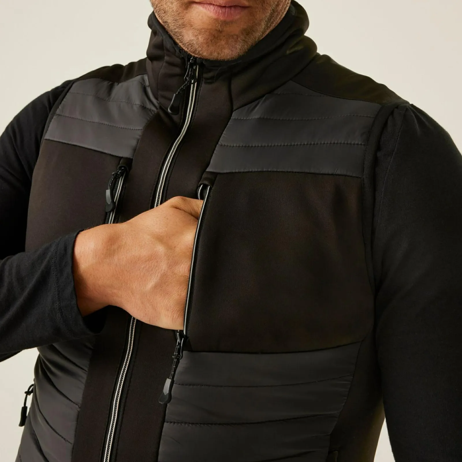 Regatta E-Volve Homme Gilet hybride thermique |<Homme Vestes Sans Manches|Vestes Sans Manches