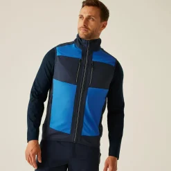 Regatta E-Volve Homme Gilet softshell à capuche 2 épaisseurs |<Homme Vestes Sans Manches|Vestes Sans Manches