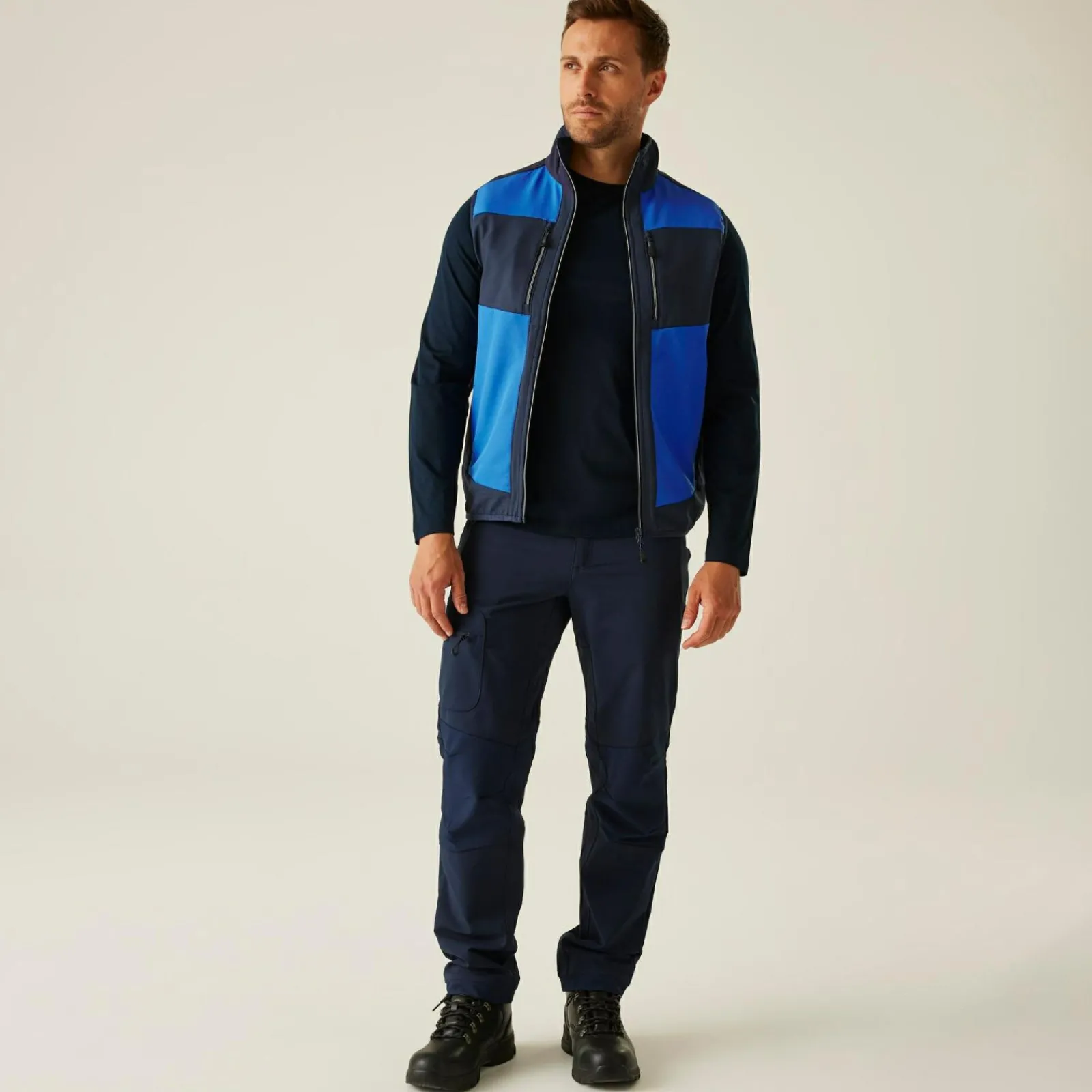Regatta E-Volve Homme Gilet softshell à capuche 2 épaisseurs |<Homme Vestes Sans Manches|Vestes Sans Manches