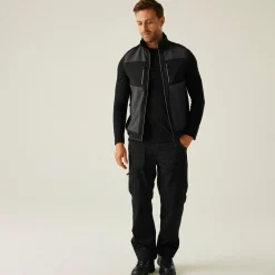 Regatta E-Volve Homme Gilet softshell à capuche 2 épaisseurs |<Homme Vestes Sans Manches|Vestes Sans Manches