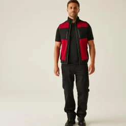 Regatta E-Volve Homme Gilet softshell à capuche 2 épaisseurs |<Homme Vestes Sans Manches|Vestes Sans Manches