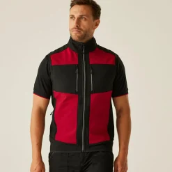Regatta E-Volve Homme Gilet softshell à capuche 2 épaisseurs |<Homme Vestes Sans Manches|Vestes Sans Manches