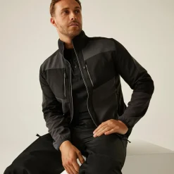 Regatta E-Volve Homme Veste softshell à capuche 2 épaisseurs |<Homme Vestes & Manteaux|Vestes