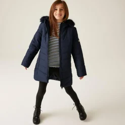 Regatta Fabrizia Enfant Veste chaude matelassée à capuche |<Enfant Vêtements De Fille|Doudoune