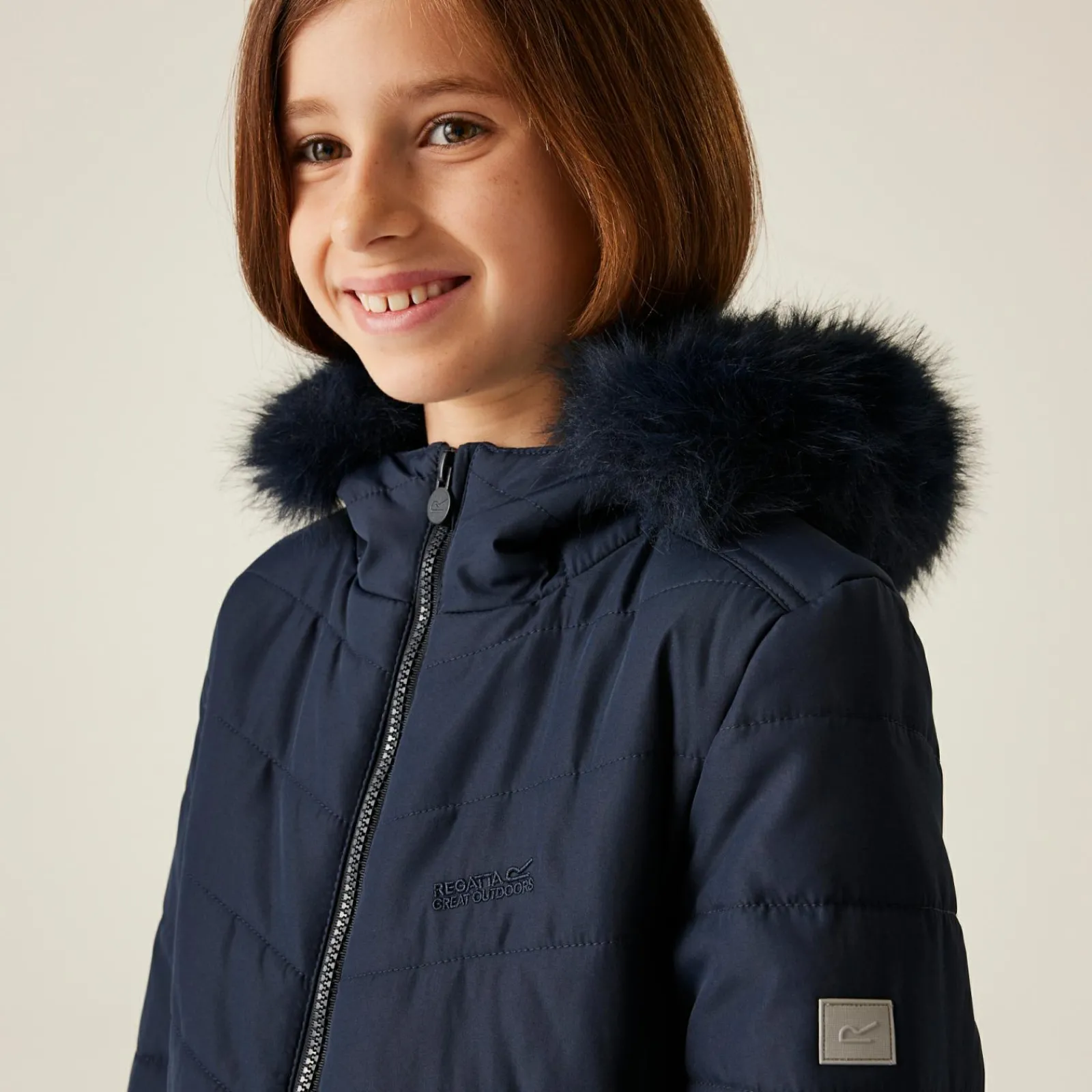Regatta Fabrizia Enfant Veste chaude matelassée à capuche |<Enfant Vêtements De Fille|Doudoune
