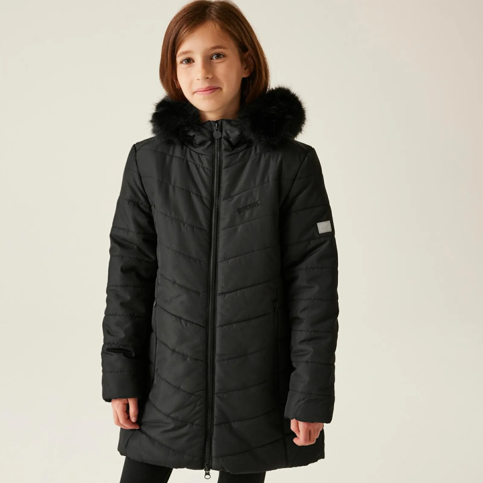 Regatta Fabrizia Enfant Veste chaude matelassée à capuche |<Enfant Vêtements De Fille|Doudoune