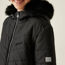 Regatta Fabrizia Enfant Veste chaude matelassée à capuche |<Enfant Vêtements De Fille|Doudoune