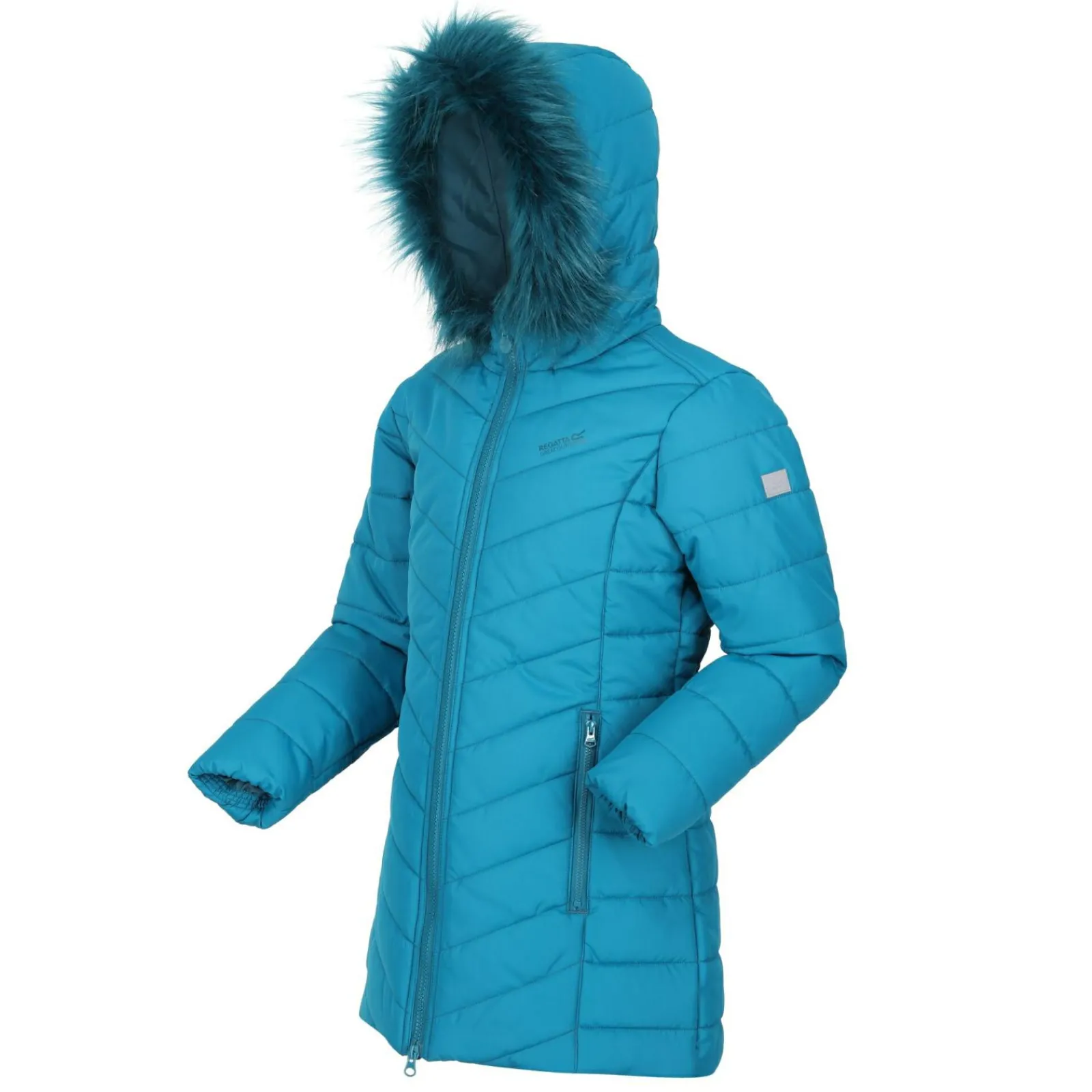 Regatta Fabrizia Enfant Veste chaude matelassée à capuche |<Enfant Vêtements De Fille|Combinaison De Pluie