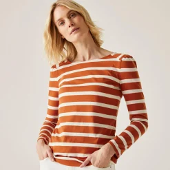 Regatta Federica Femme T-shirt rayé |<Femme T-Shirts