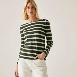 Regatta Federica Femme T-shirt rayé |<Femme T-Shirts