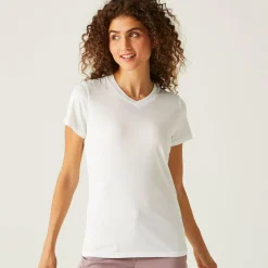 Regatta Fingal Femme T-shirt à col en V |<Femme T-Shirts