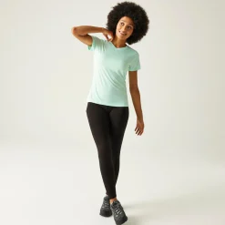 Regatta Fingal Femme T-shirt à col en V |<Femme T-Shirts