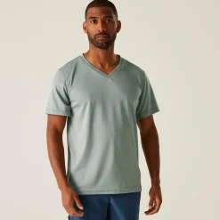 Regatta Fingal Homme T-shirt à col en V |<Homme/Femme T-Shirts