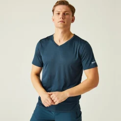 Regatta Fingal Homme T-shirt à col en V |<Homme/Femme T-Shirts