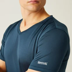 Regatta Fingal Homme T-shirt à col en V |<Homme/Femme T-Shirts