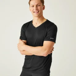 Regatta Fingal Homme T-shirt à col en V |<Homme/Femme T-Shirts