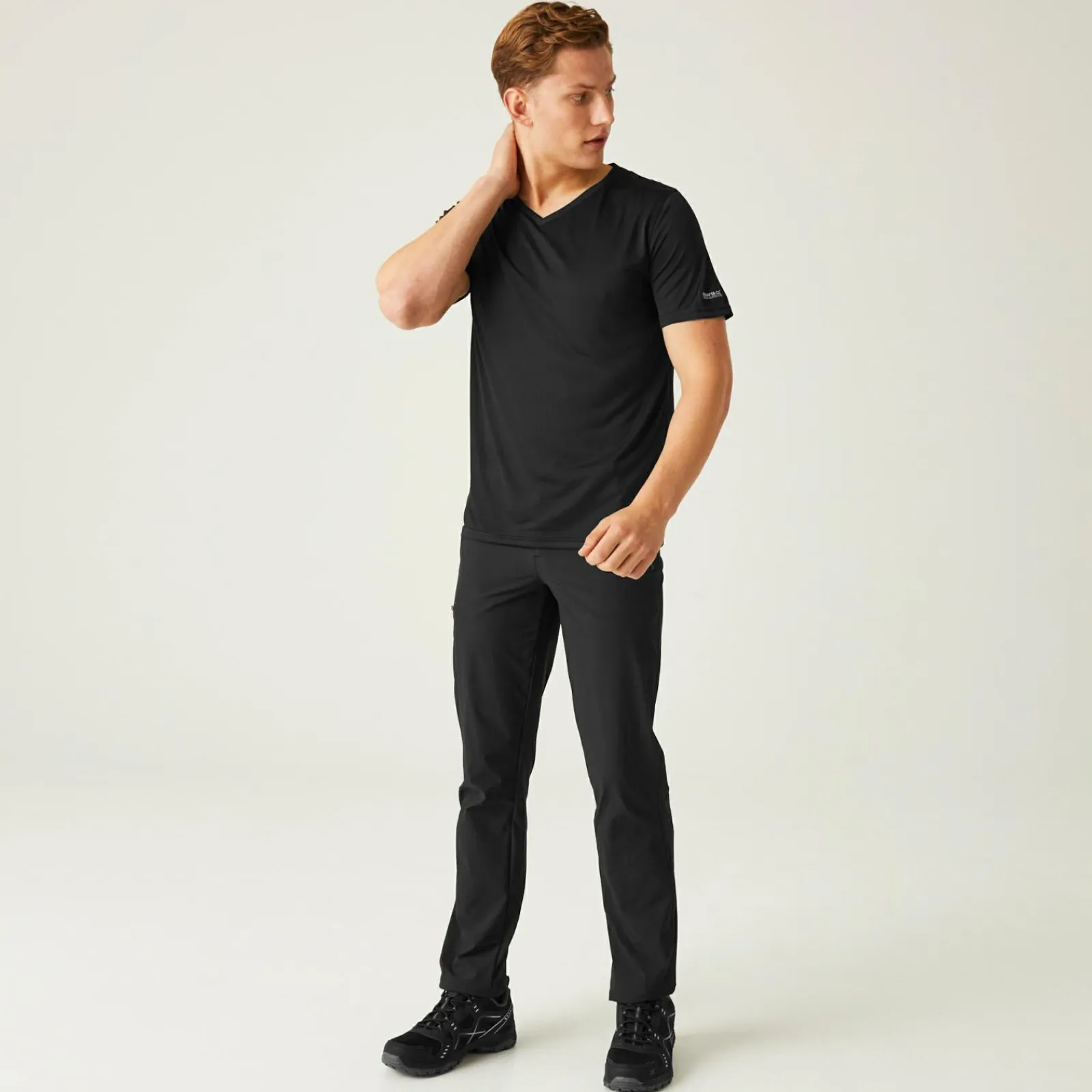Regatta Fingal Homme T-shirt à col en V |<Homme/Femme T-Shirts