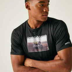 Regatta Fingal III Homme T-shirt à slogan |<Homme/Femme T-Shirts