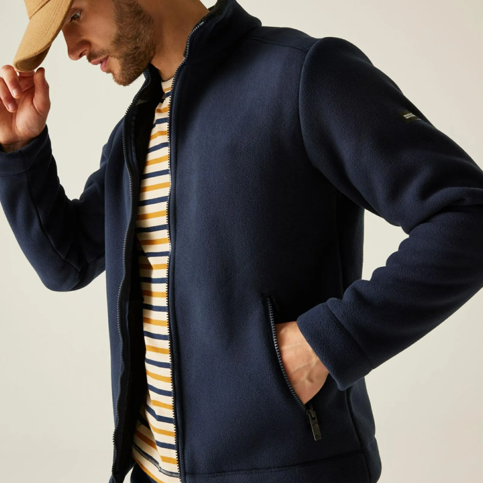Regatta Garrian II Polaire zippé pour homme |<Homme Polaires Zip Complet