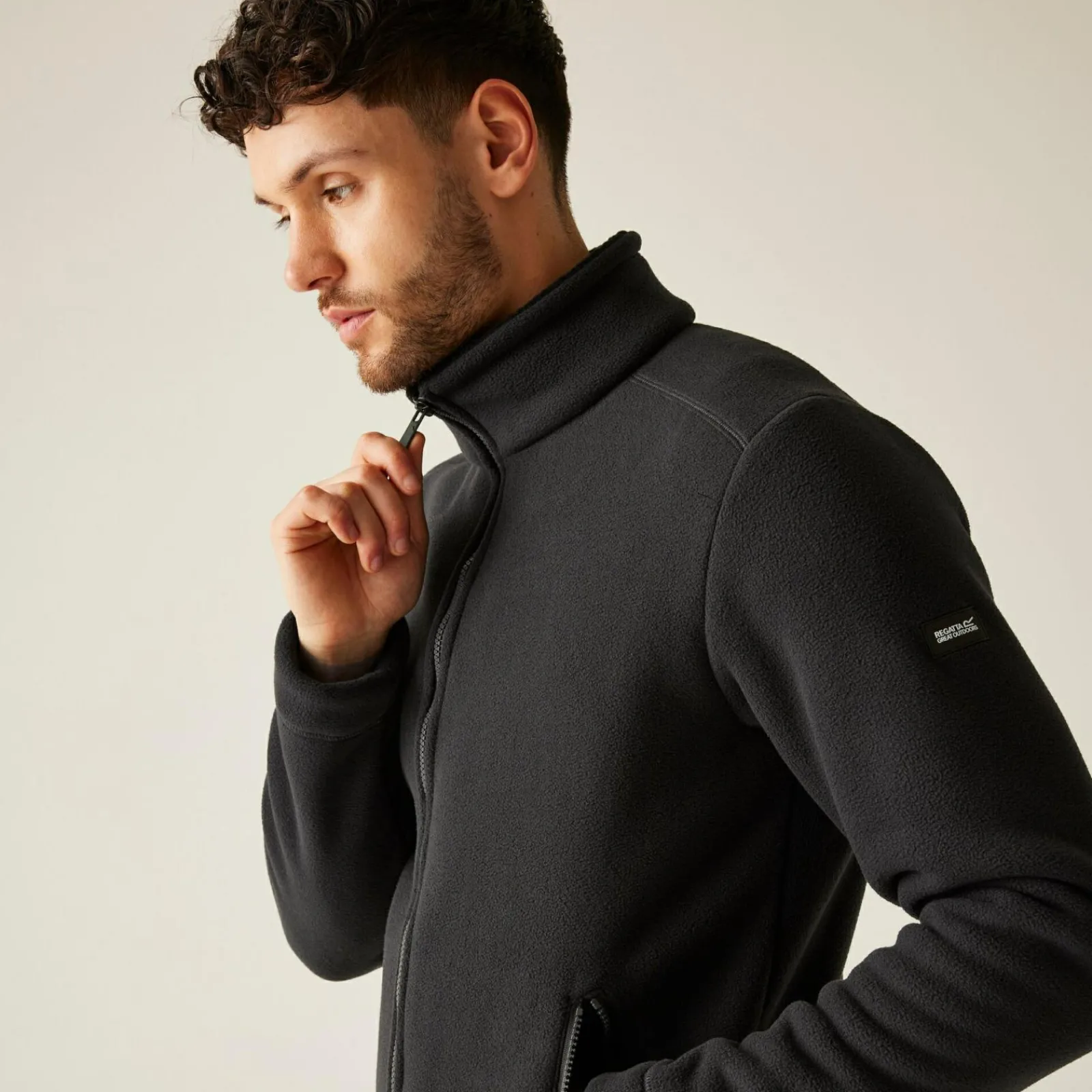Regatta Garrian II Polaire zippé pour homme |<Homme Polaires Zip Complet
