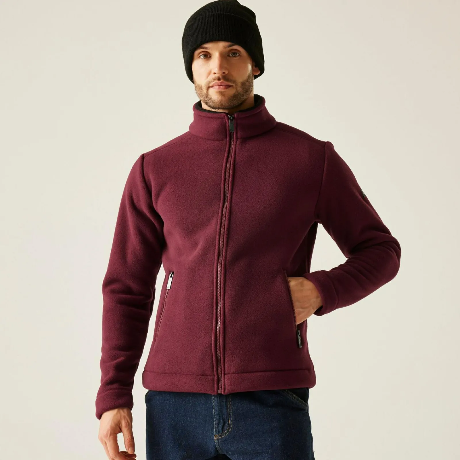 Regatta Garrian II Polaire zippé pour homme |<Homme Polaires Zip Complet