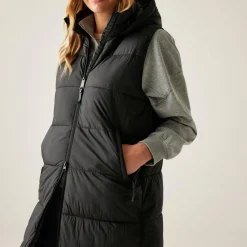 Regatta Gilet long matelassé pour femme Ganella |<Femme Vestes Sans Manches