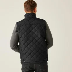 Regatta Gilet matelassé sans manches isolant avec quadrillage diamant Homme TYLER |< Vestes Sans Manches|Vestes Sans Manches
