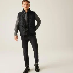 Regatta Gilet matelassé sans manches isolant avec quadrillage diamant Homme TYLER |< Vestes Sans Manches|Vestes Sans Manches