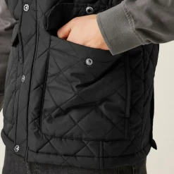 Regatta Gilet matelassé sans manches isolant avec quadrillage diamant Homme TYLER |< Vestes Sans Manches|Vestes Sans Manches