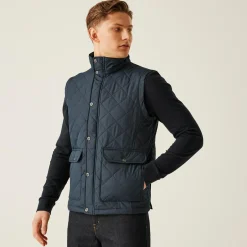 Regatta Gilet matelassé sans manches isolant avec quadrillage diamant Homme TYLER |< Vestes Sans Manches|Vestes Sans Manches