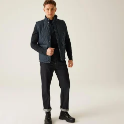Regatta Gilet matelassé sans manches isolant avec quadrillage diamant Homme TYLER |< Vestes Sans Manches|Vestes Sans Manches