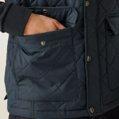 Regatta Gilet matelassé sans manches isolant avec quadrillage diamant Homme TYLER |< Vestes Sans Manches|Vestes Sans Manches