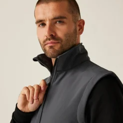 Regatta Gilet Softshell sans manches imprimable Homme ABLAZE |< Vestes Sans Manches|Vestes Sans Manches