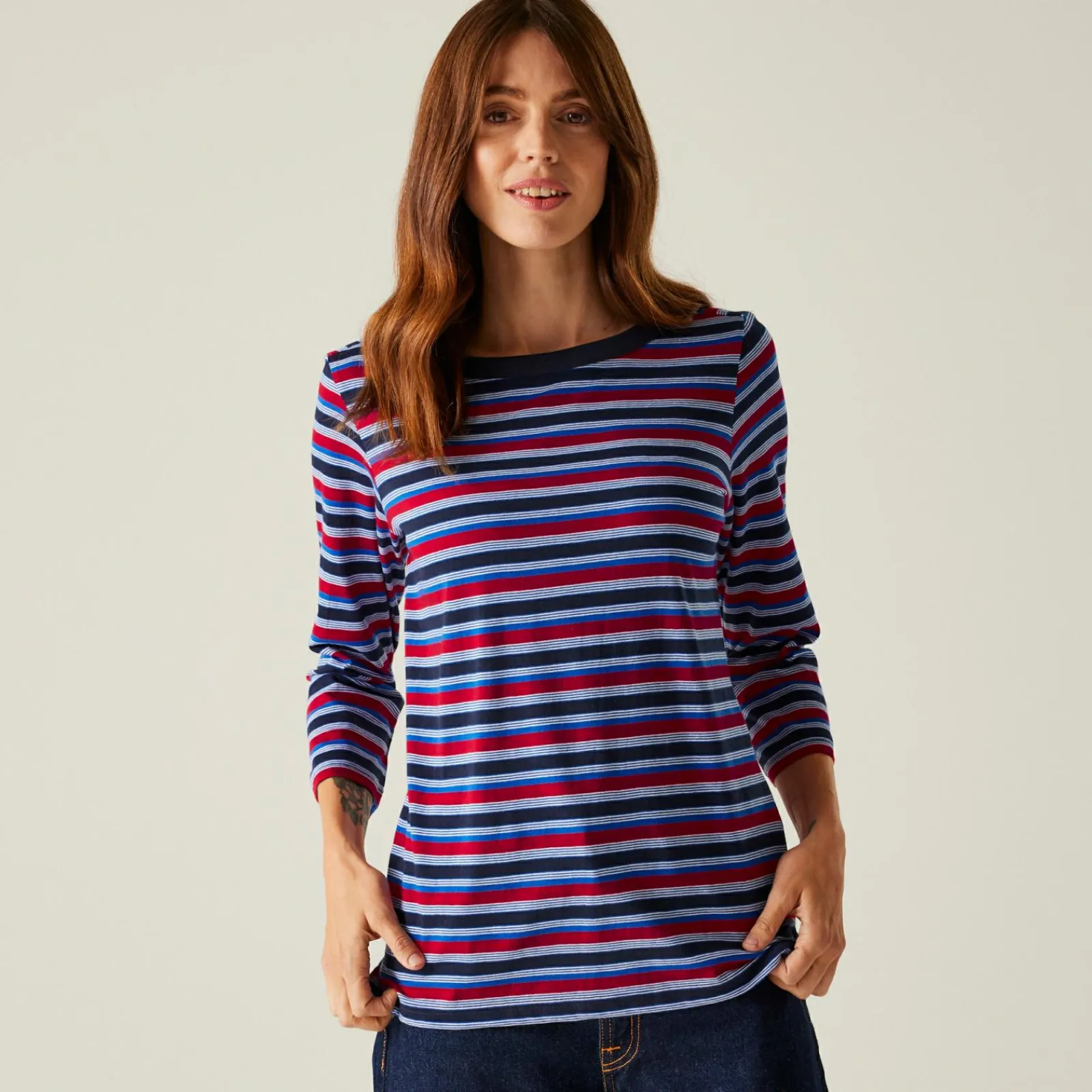 Regatta Haut à manches 3/4 Bayletta II pour femme |<Femme T-Shirts
