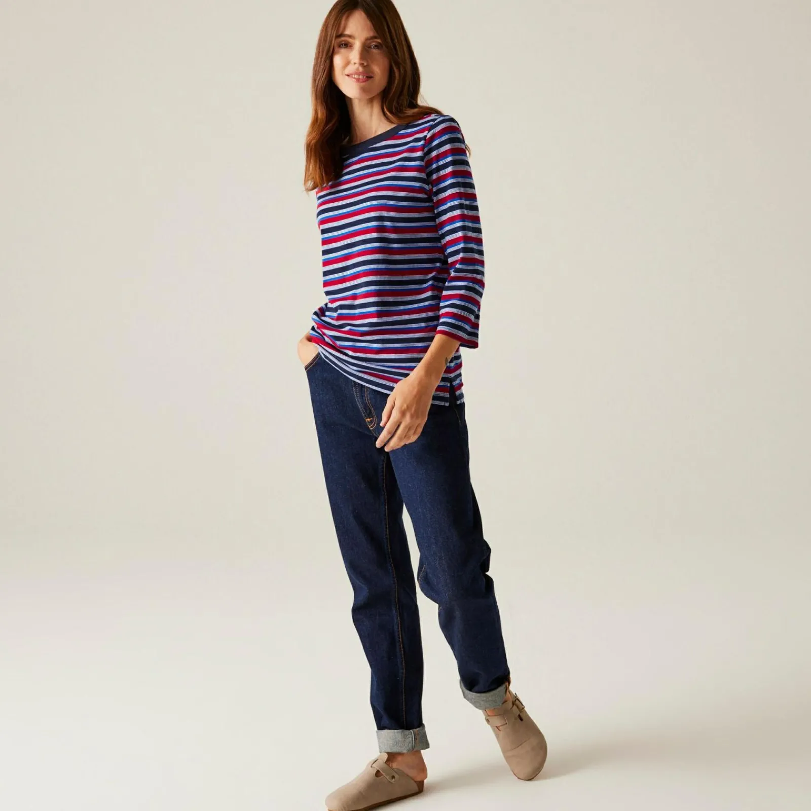 Regatta Haut à manches 3/4 Bayletta II pour femme |<Femme T-Shirts