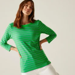 Regatta Haut à manches 3/4 Bayletta II pour femme |<Femme T-Shirts