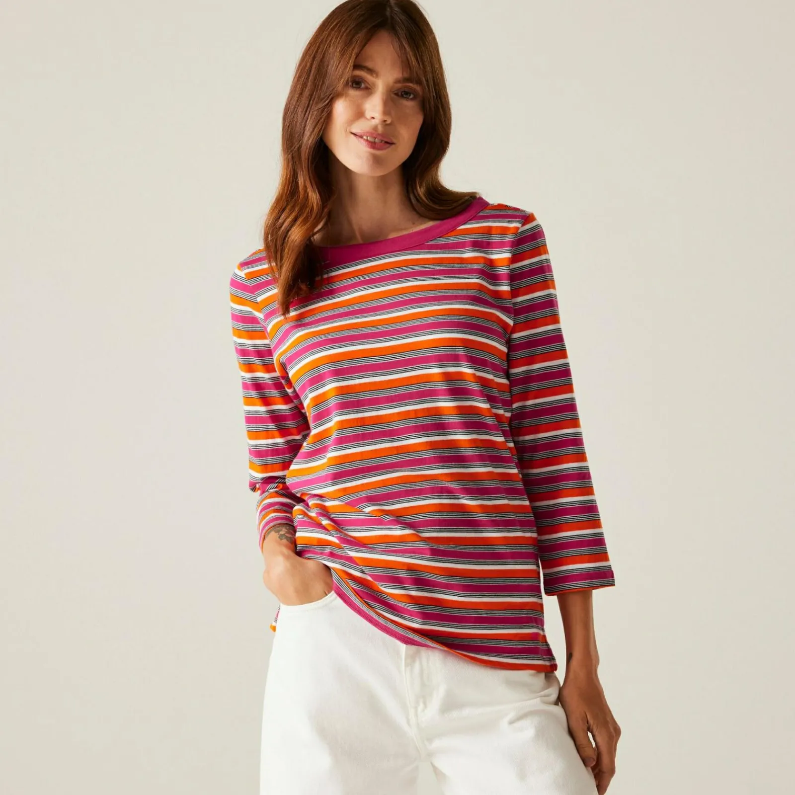 Regatta Haut à manches 3/4 Bayletta II pour femme |<Femme T-Shirts