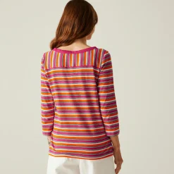 Regatta Haut à manches 3/4 Bayletta II pour femme |<Femme T-Shirts