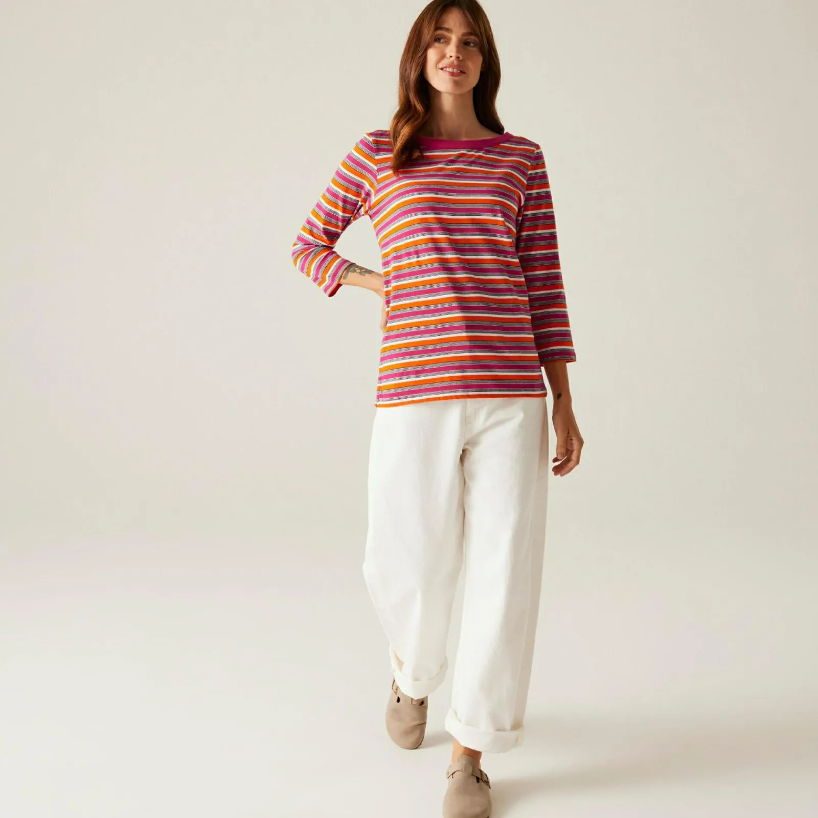Regatta Haut à manches 3/4 Bayletta II pour femme |<Femme T-Shirts