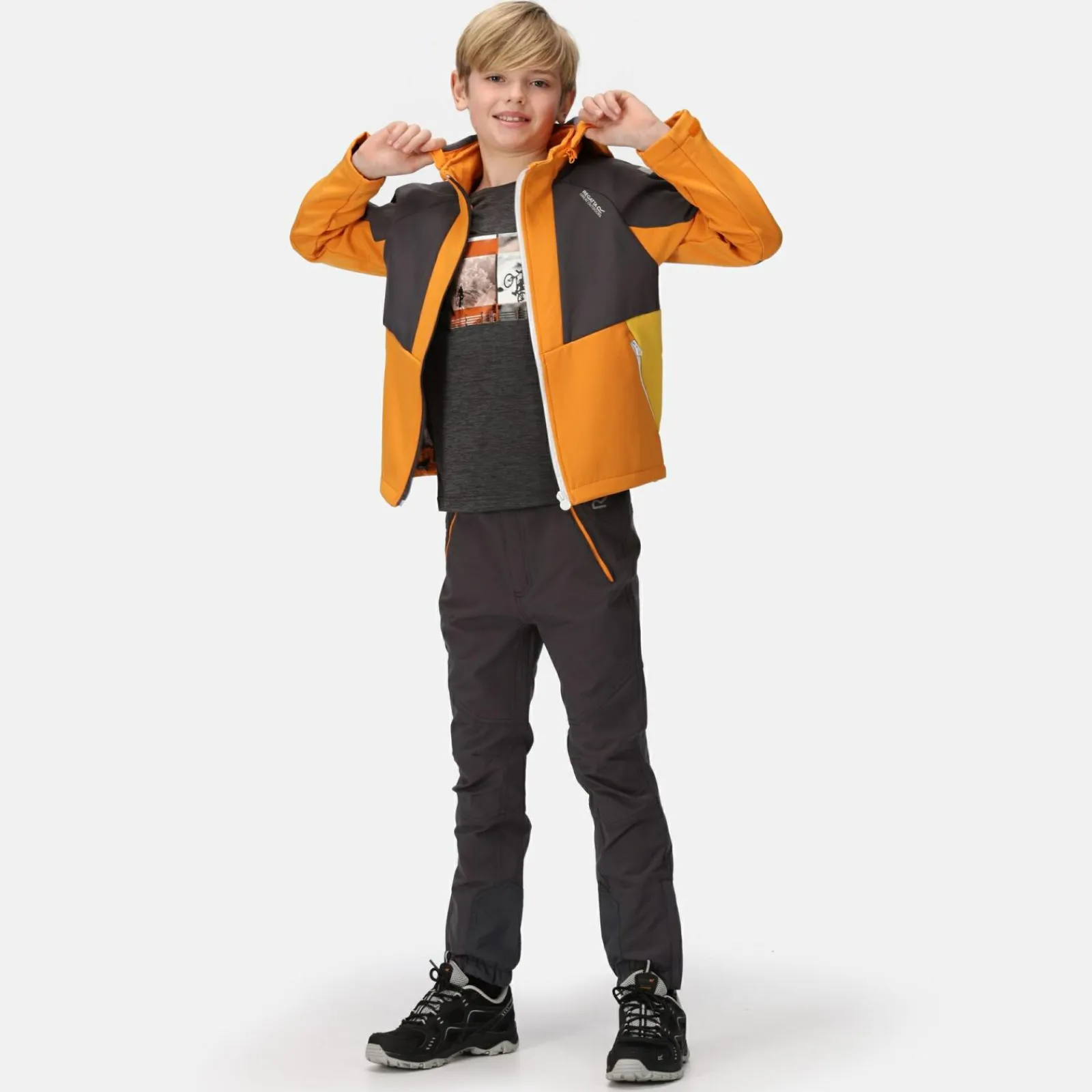 Regatta Haydenbury Enfant Veste softshell |<Enfant Vêtements Garçon|Vestes Softshell