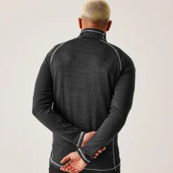 Regatta Hepley Homme Polaire léger zippé à moitié |<Homme Polaires Demi-Zip