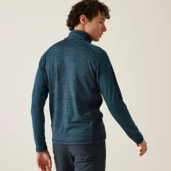 Regatta Hepley Homme Polaire léger zippé à moitié |<Homme Polaires Demi-Zip