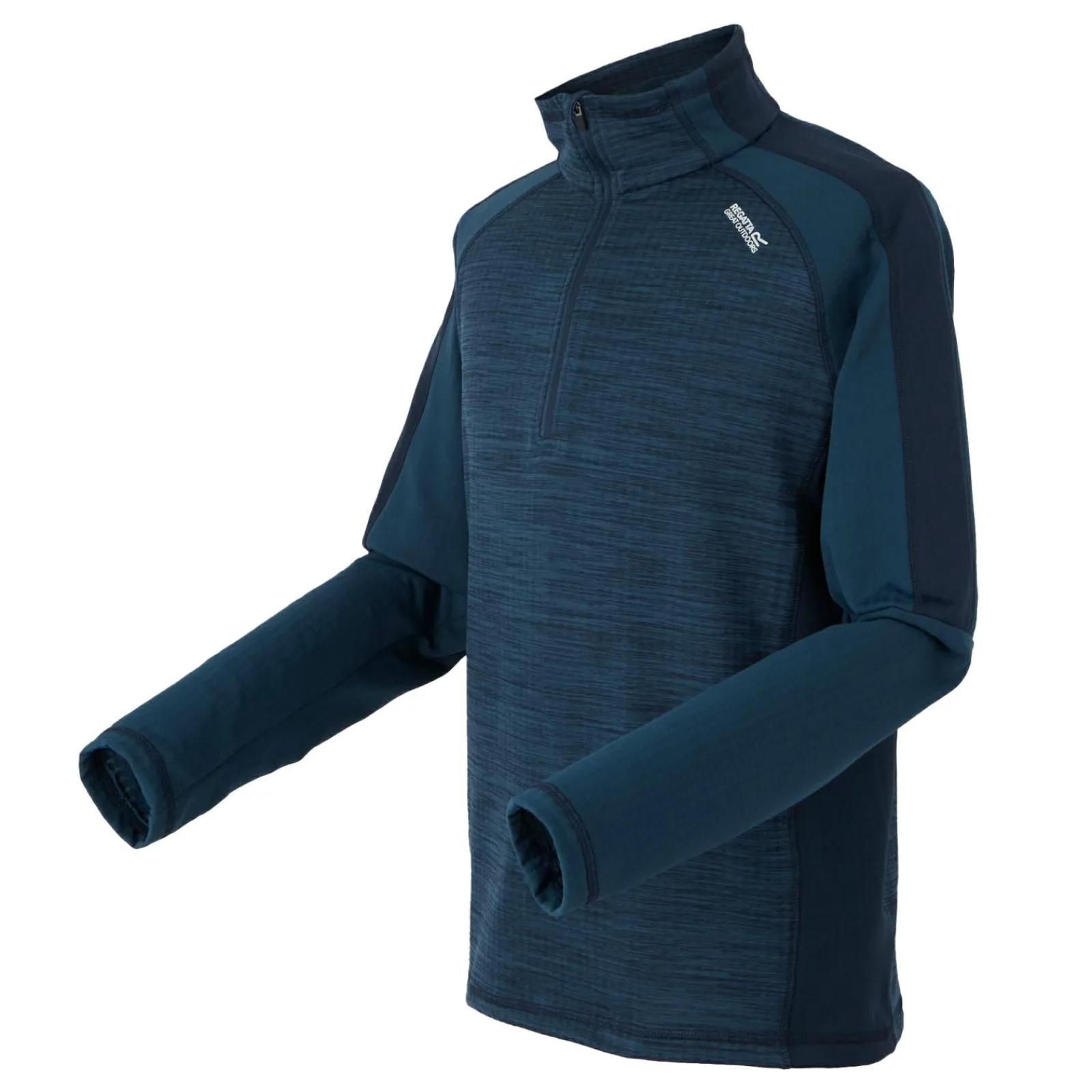 Regatta Hepley Homme Polaire léger zippé à moitié |<Homme Polaires Demi-Zip