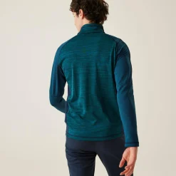 Regatta Hepley Homme Polaire léger zippé à moitié |<Homme Polaires Demi-Zip