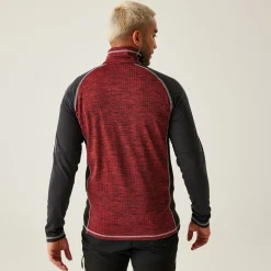 Regatta Hepley Homme Polaire léger zippé à moitié |<Homme Polaires Demi-Zip
