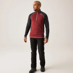 Regatta Hepley Homme Polaire léger zippé à moitié |<Homme Polaires Demi-Zip