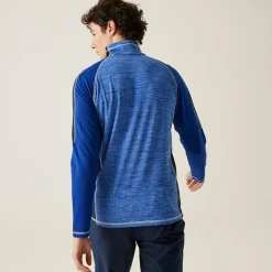 Regatta Hepley Homme Polaire léger zippé à moitié |<Homme Polaires Demi-Zip