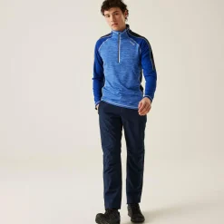Regatta Hepley Homme Polaire léger zippé à moitié |<Homme Polaires Demi-Zip