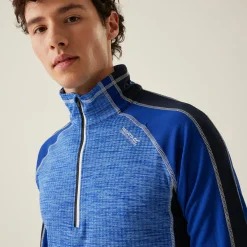 Regatta Hepley Homme Polaire léger zippé à moitié |<Homme Polaires Demi-Zip